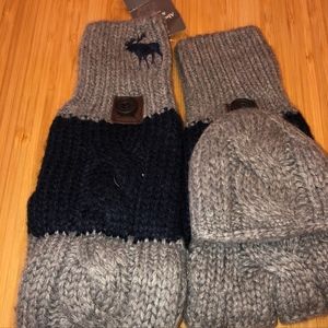 ABERCROMBIE & FITCH classic GLOVES MITTENS